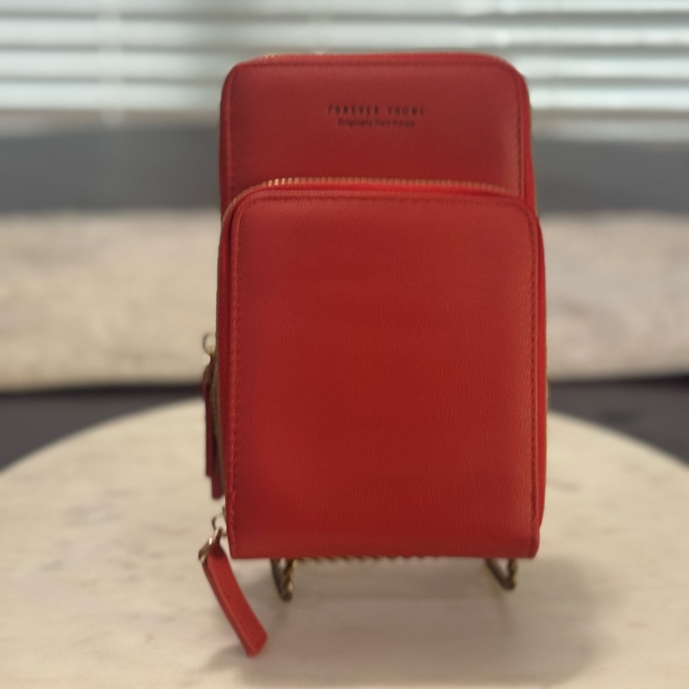 Forever Young Vibrant Red Wallet